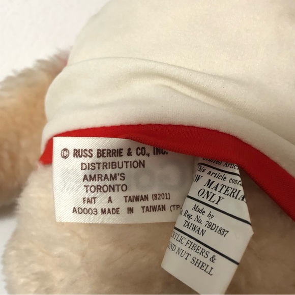 Russ Berrie Luv-Pets Gonga 7" Thumb Sucking Gorilla Plush I Love Alberta Shirt - Picture 10 of 15